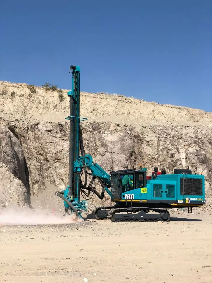 SUNWARD SWDE165A, Буровые станки для устройства свай