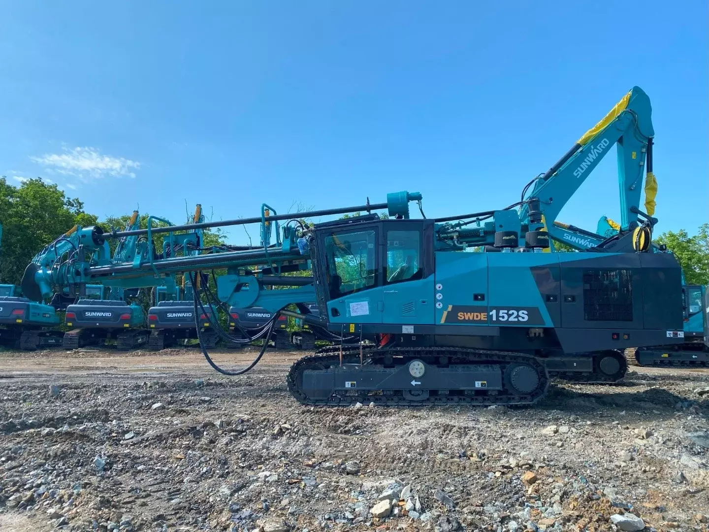 SUNWARD SWDE152S, Буровые станки для устройства свай
