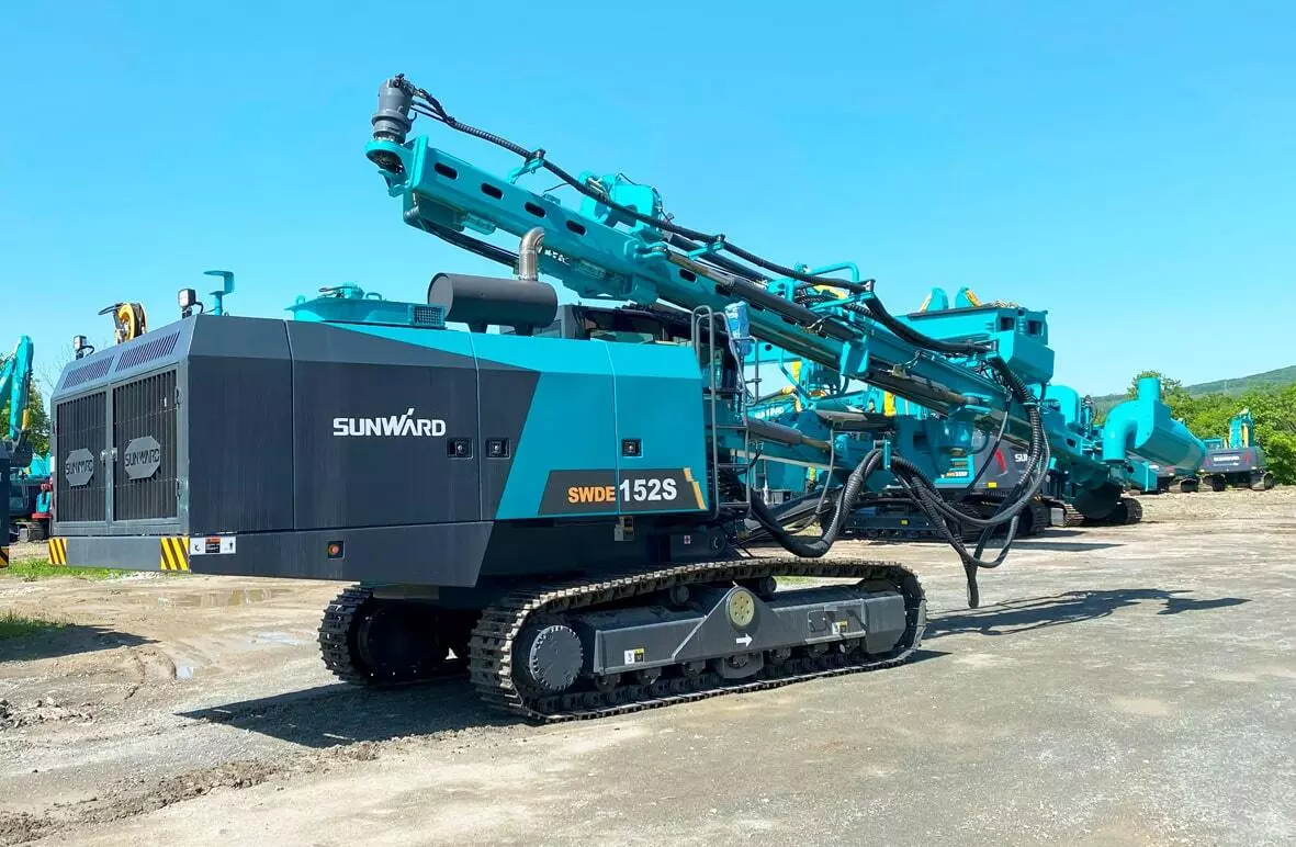 SUNWARD SWDE152S, Буровые станки для устройства свай