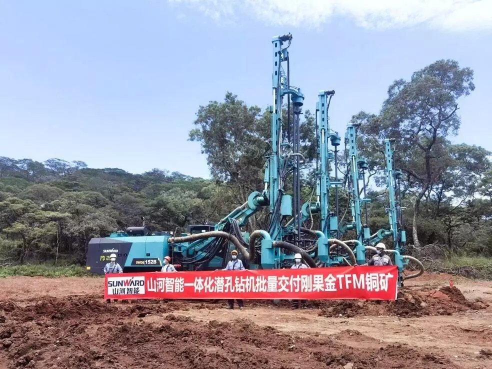 SUNWARD SWDE152B, Буровые станки для устройства свай