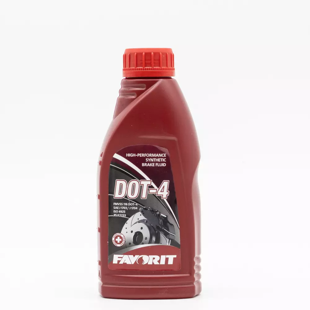 Тормозная жидкость DOT-4 1 л FAVORIT LIUGONG