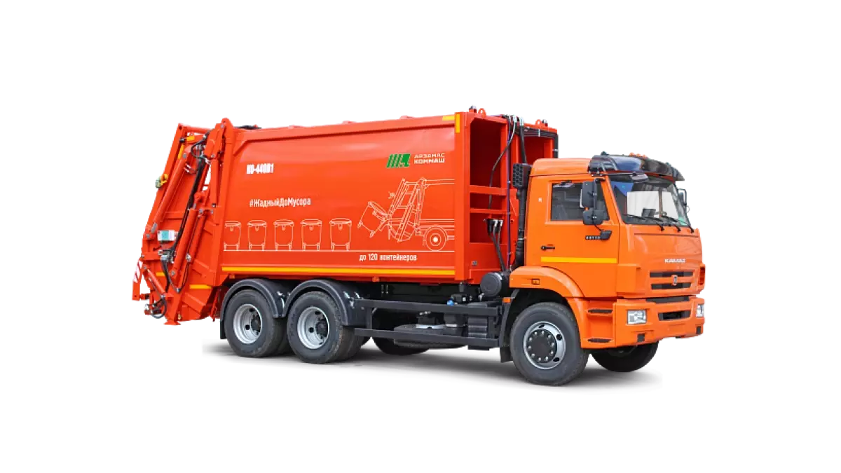 Камаз ВС-28К (шасси КАМАЗ-65115 6х4), Мусоровозы