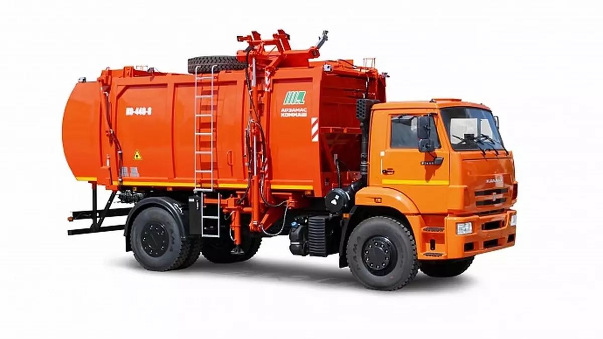 Камаз ВС-28К (шасси КАМАЗ-65115 6х4), Мусоровозы