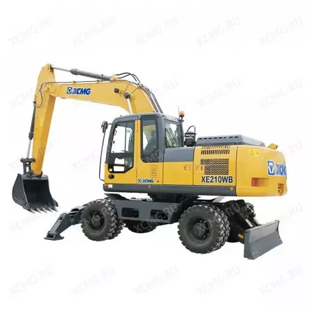 XCMG XE210WB, Колесные экскаваторы