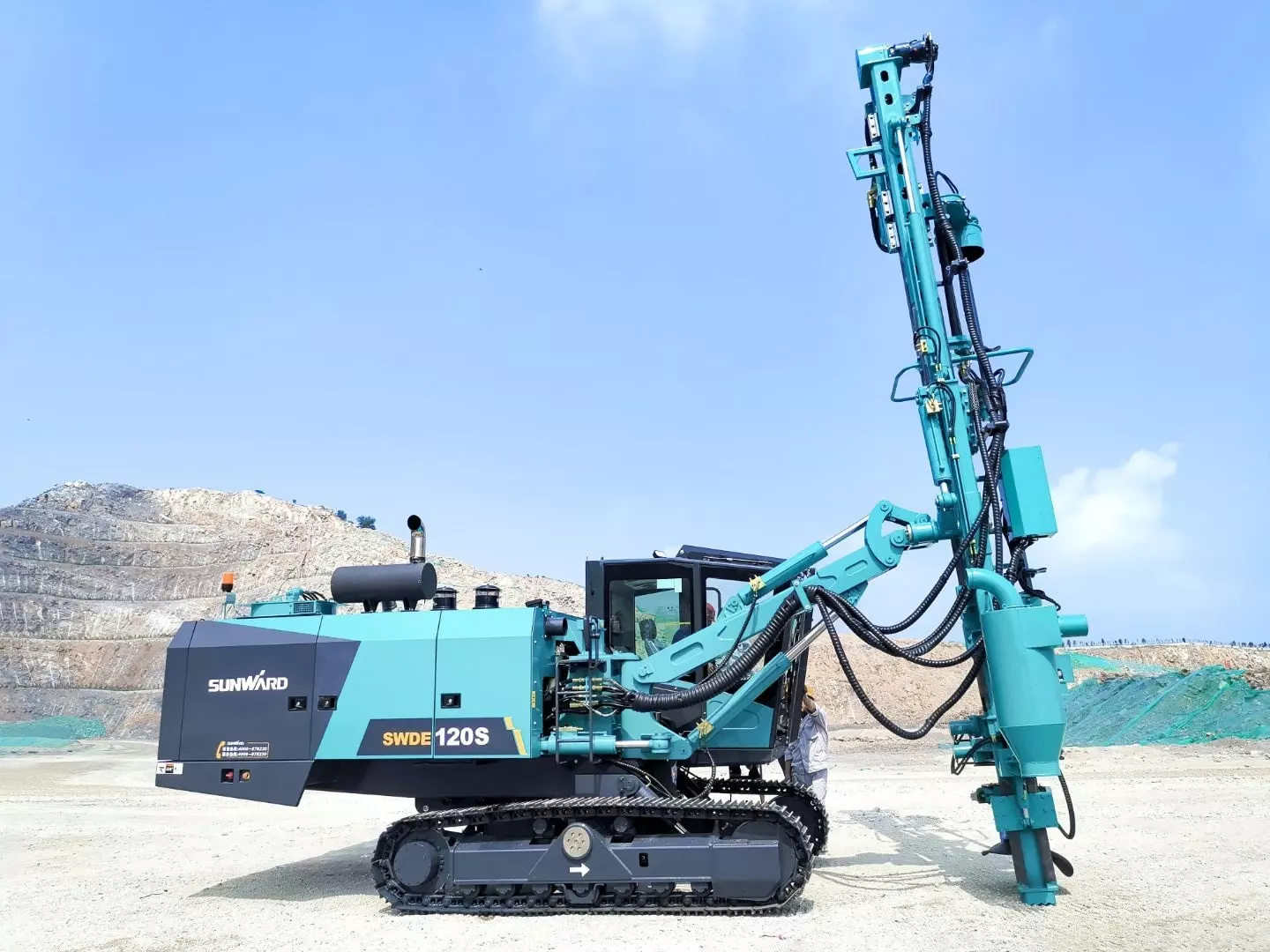 SUNWARD SWDE120S, Буровые станки для устройства свай