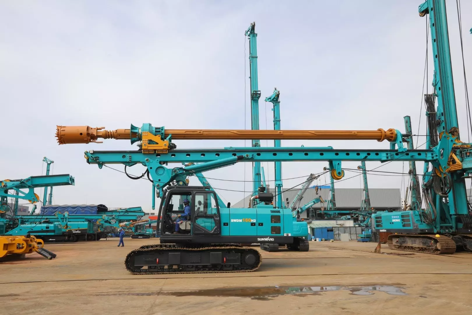 Sunward SWDM160H2, Буровые установки
