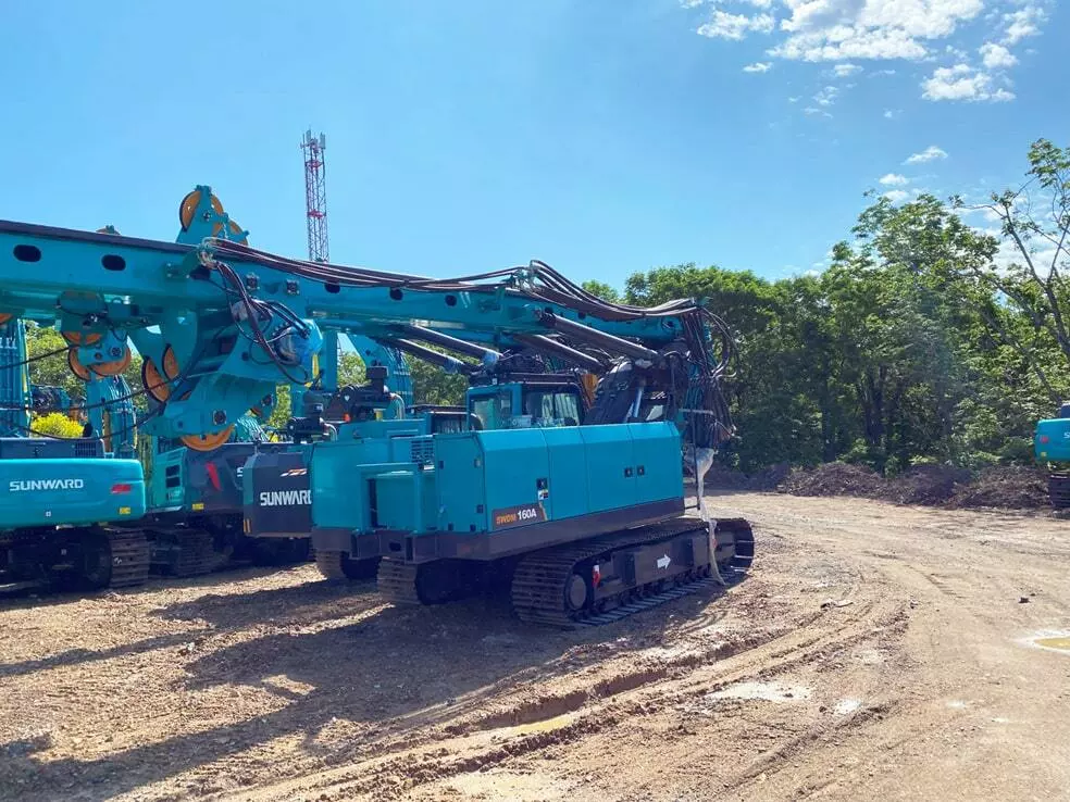 Sunward SWDM160A, Буровые установки