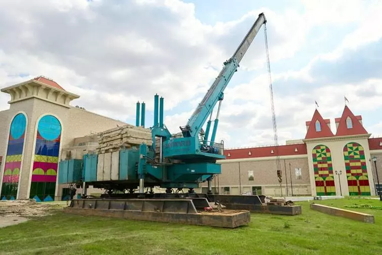 Sunward ZYJ360B, Сваебойные установки