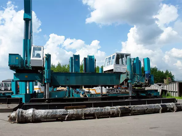 Sunward ZYJ260B, Сваебойные установки