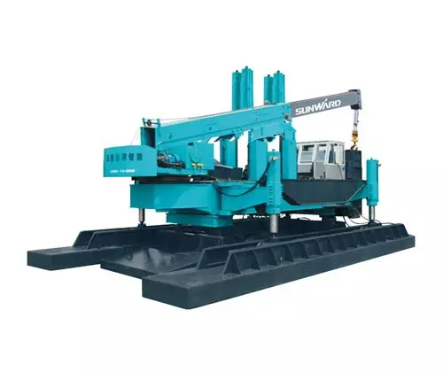 Sunward ZYJ100B, Сваебойные установки