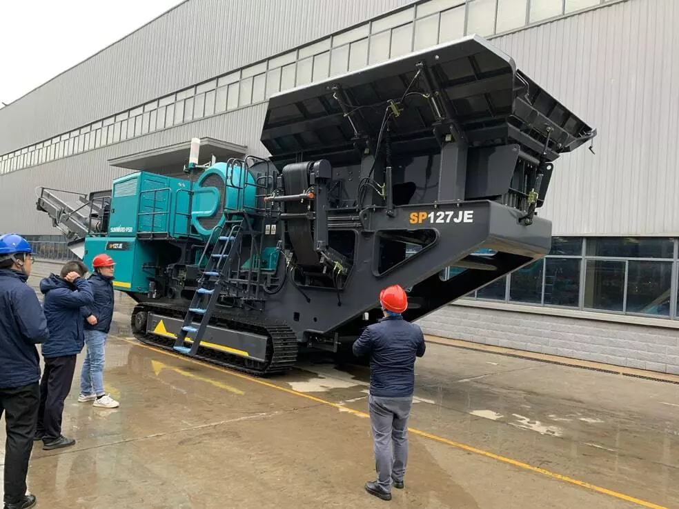 Sunward SP127JE, Дробилки