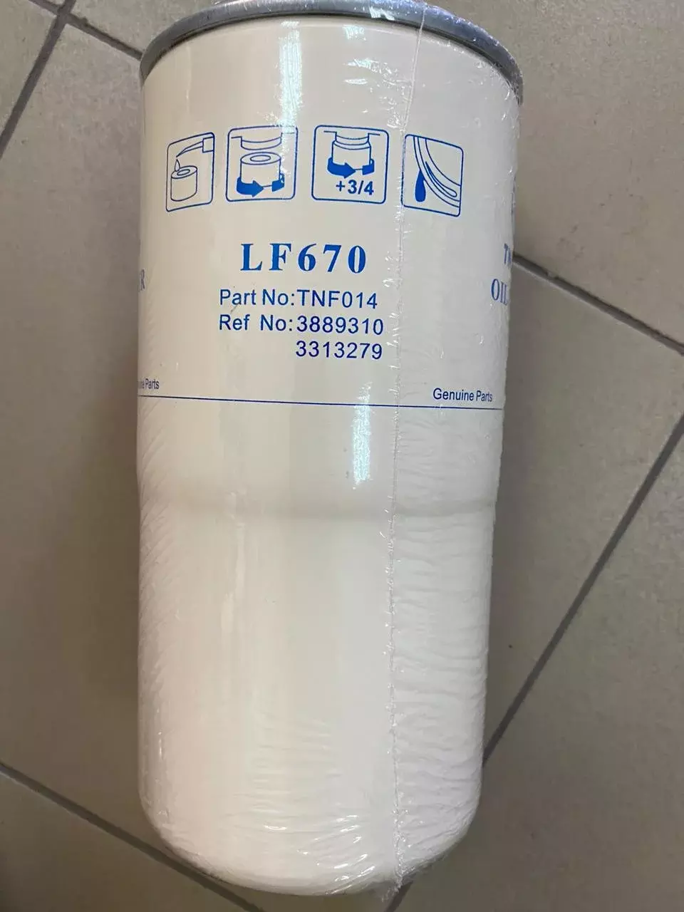 LF670 (B96=B196=P551670) Код: КРГ(П)