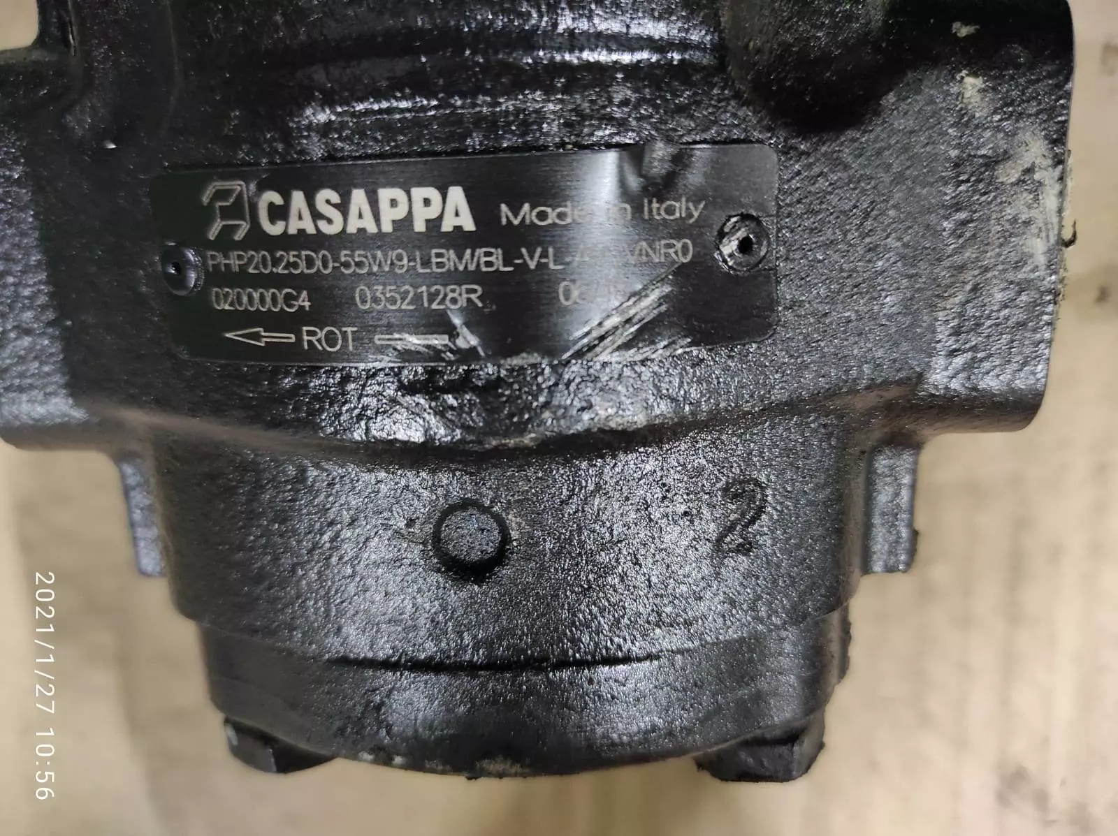 Гидравлический насос Casappa PHP20.25D0-55W9-LBM/BL-V-L-AV