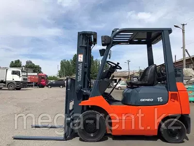 TOYOTA 7FG15, Вилочные автопогрузчики