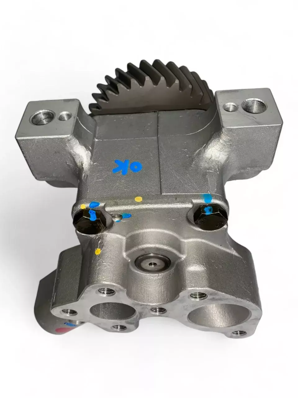 Насос масляный в сборе OIL PUMP ASSY Doosan DE12TIS 400915-00021B (65.05100-6044A) Код: 400915-00021