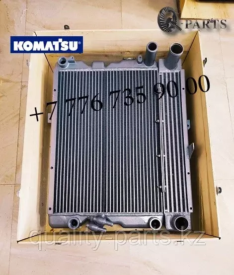 42N-03-11780, 42N-03-11870, 42N-03-11770, Радиатор охлаждения двигателя, Komatsu WB93, WB97.