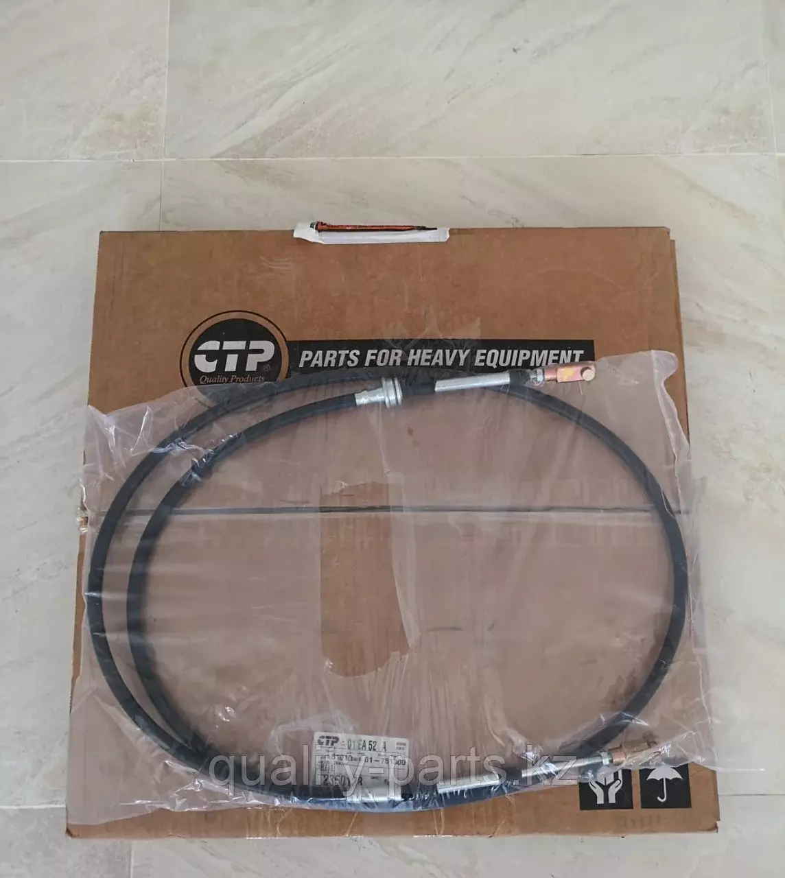 Трос газа (ручной, ножной) на экскаватор-погрузчик Caterpillar 428 (C, D, E, F), 432 (C, D, E, F) Кат, Cat