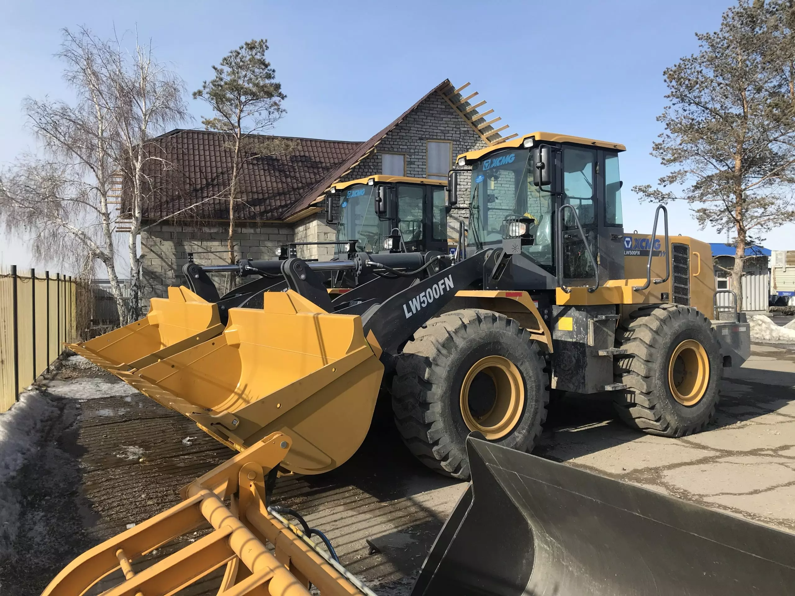XCMG LW500FN, Фронтальные погрузчики