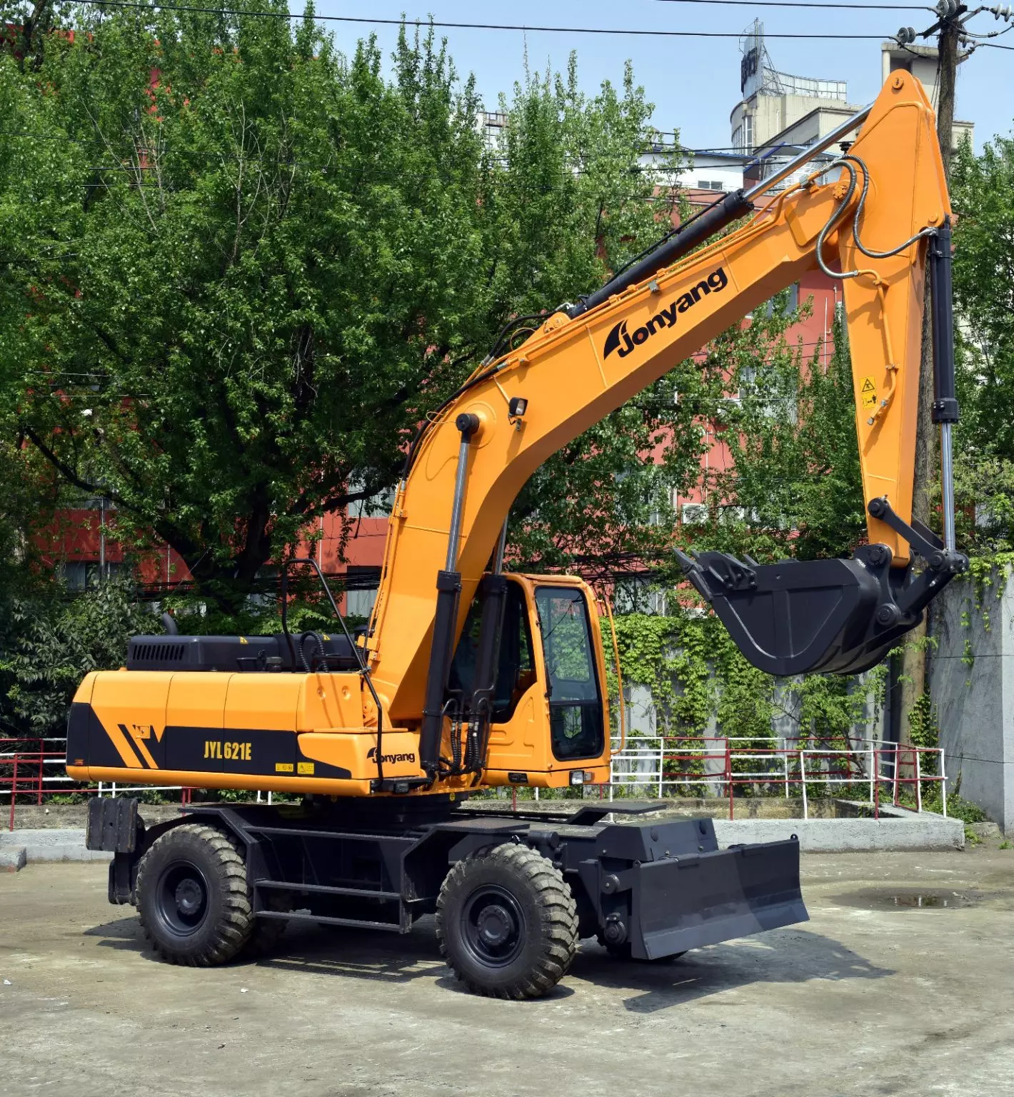 Jonyang JYL615E-621ELD, Колесные экскаваторы