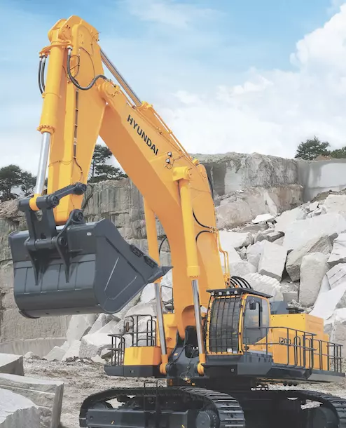 Hyundai R1200-9, Гусеничные экскаваторы