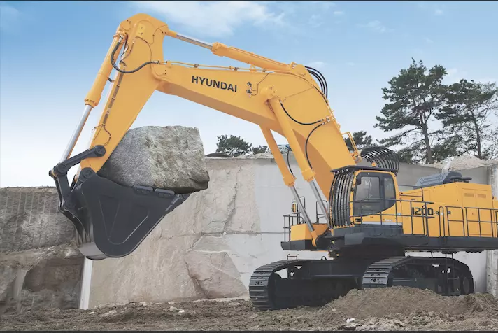 Hyundai R1200-9, Гусеничные экскаваторы