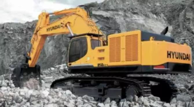 HYUNDAI R850LC-9, Гусеничные экскаваторы