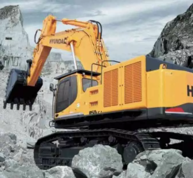 HYUNDAI R850LC-9, Гусеничные экскаваторы