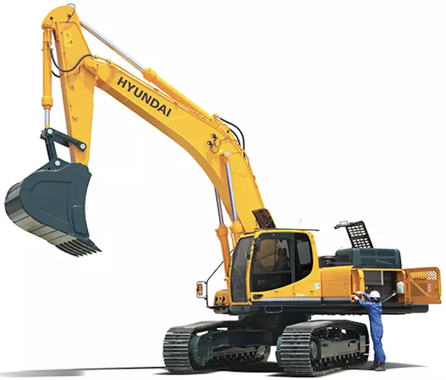 Hyundai R480LC-9S, Гусеничные экскаваторы