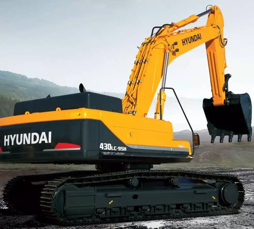 HYUNDAI R430LC-9SH, Гусеничные экскаваторы