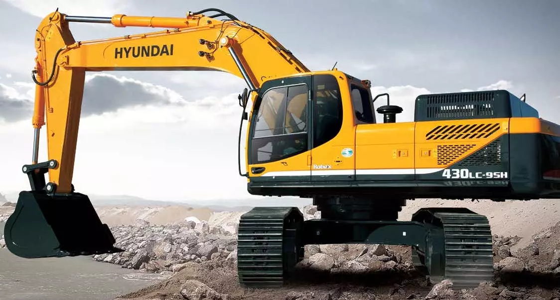 HYUNDAI R430LC-9SH, Гусеничные экскаваторы