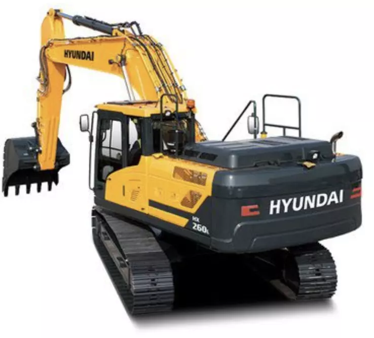 Hyundai HX260L, Гусеничные экскаваторы