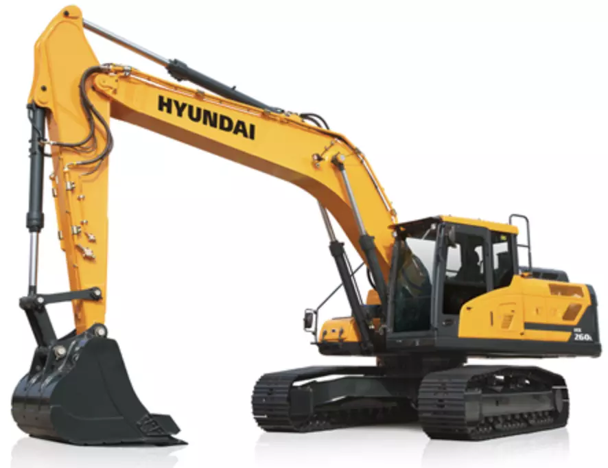 Hyundai HX260L, Гусеничные экскаваторы