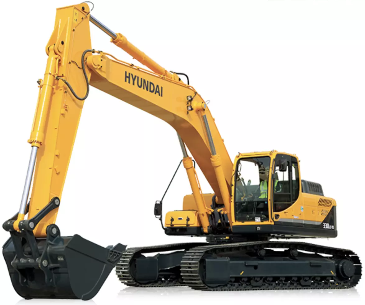 Hyundai R330LC-9S, Гусеничные экскаваторы