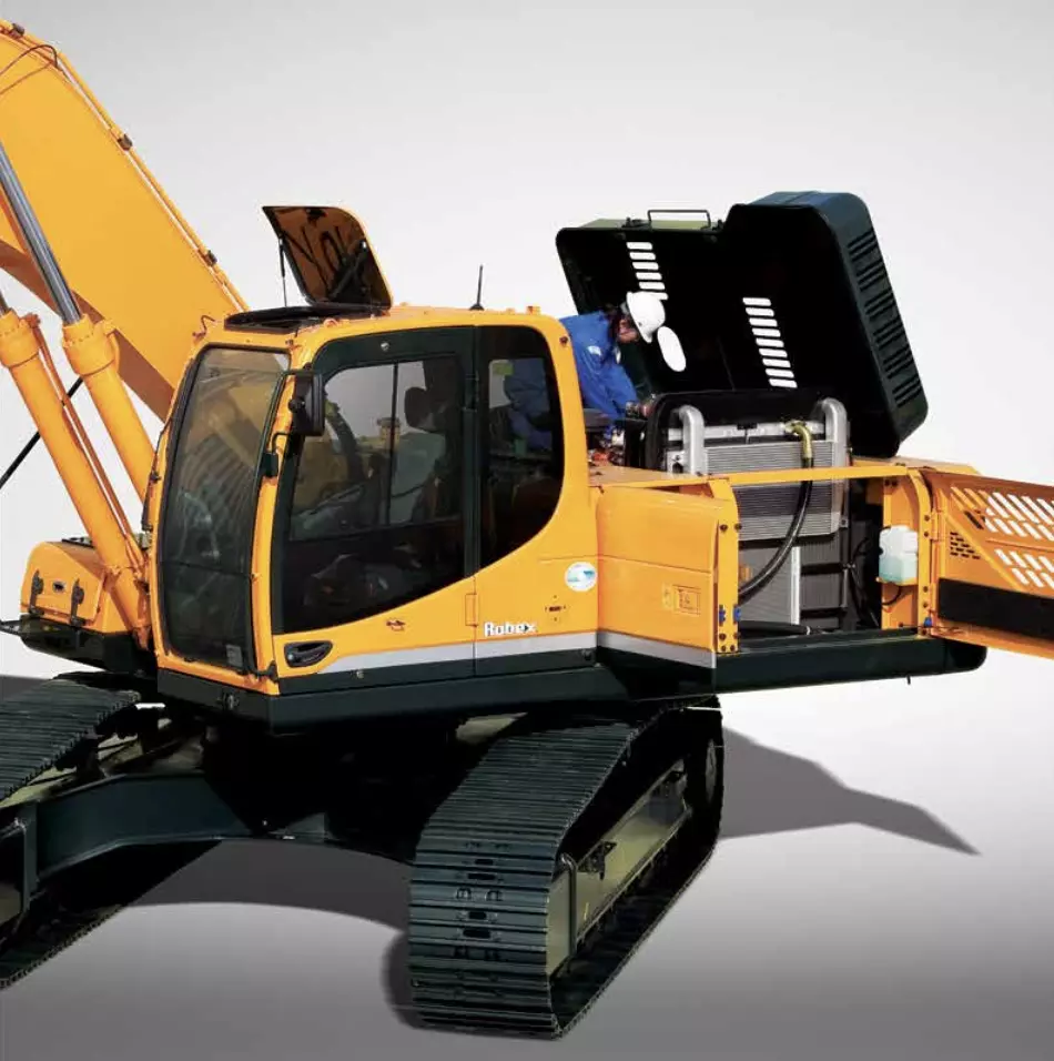 Hyundai R300LC-9S, Гусеничные экскаваторы