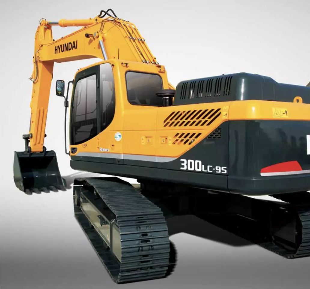 Hyundai R300LC-9S, Гусеничные экскаваторы