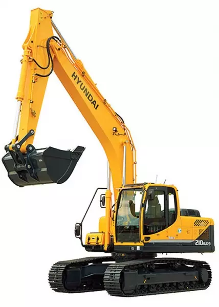 Hyundai R210NLC-9, Гусеничные экскаваторы