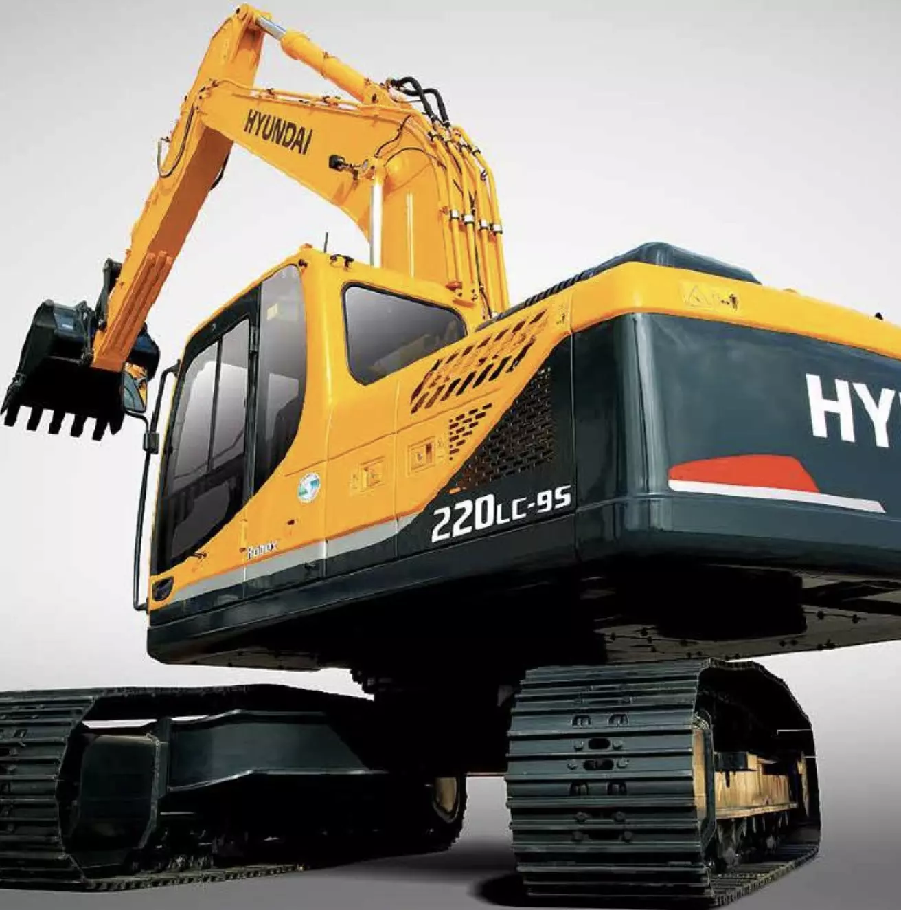 Hyundai R220LC-9S, Гусеничные экскаваторы