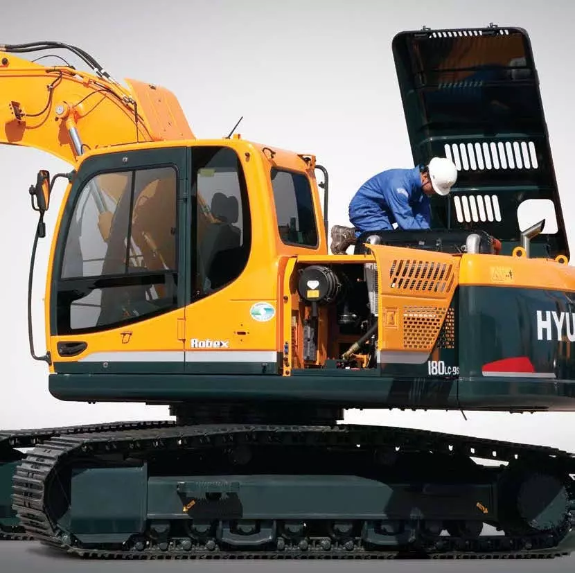 Hyundai R180NLC-9S, Гусеничные экскаваторы