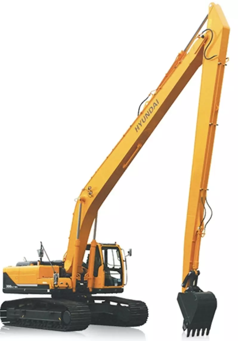 Hyundai R520LC-9S LONG REACH, Гусеничные экскаваторы