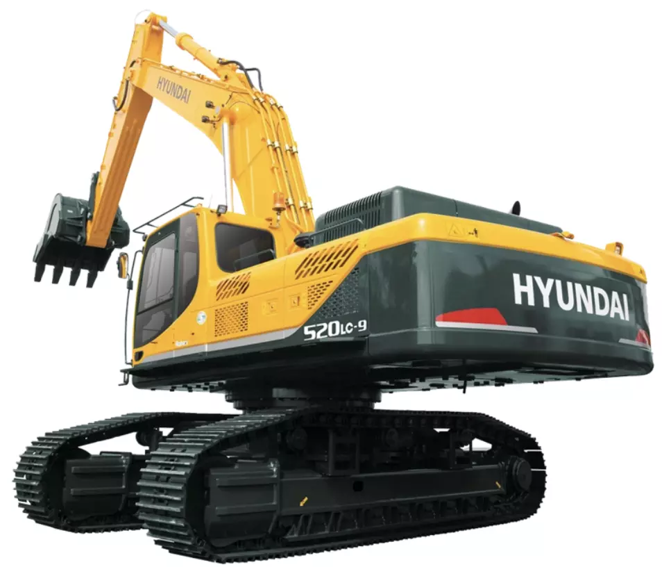 Hyundai R520LC-9S LONG REACH, Гусеничные экскаваторы