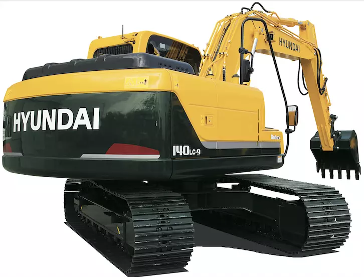 Hyundai R140LC-9S, Гусеничные экскаваторы