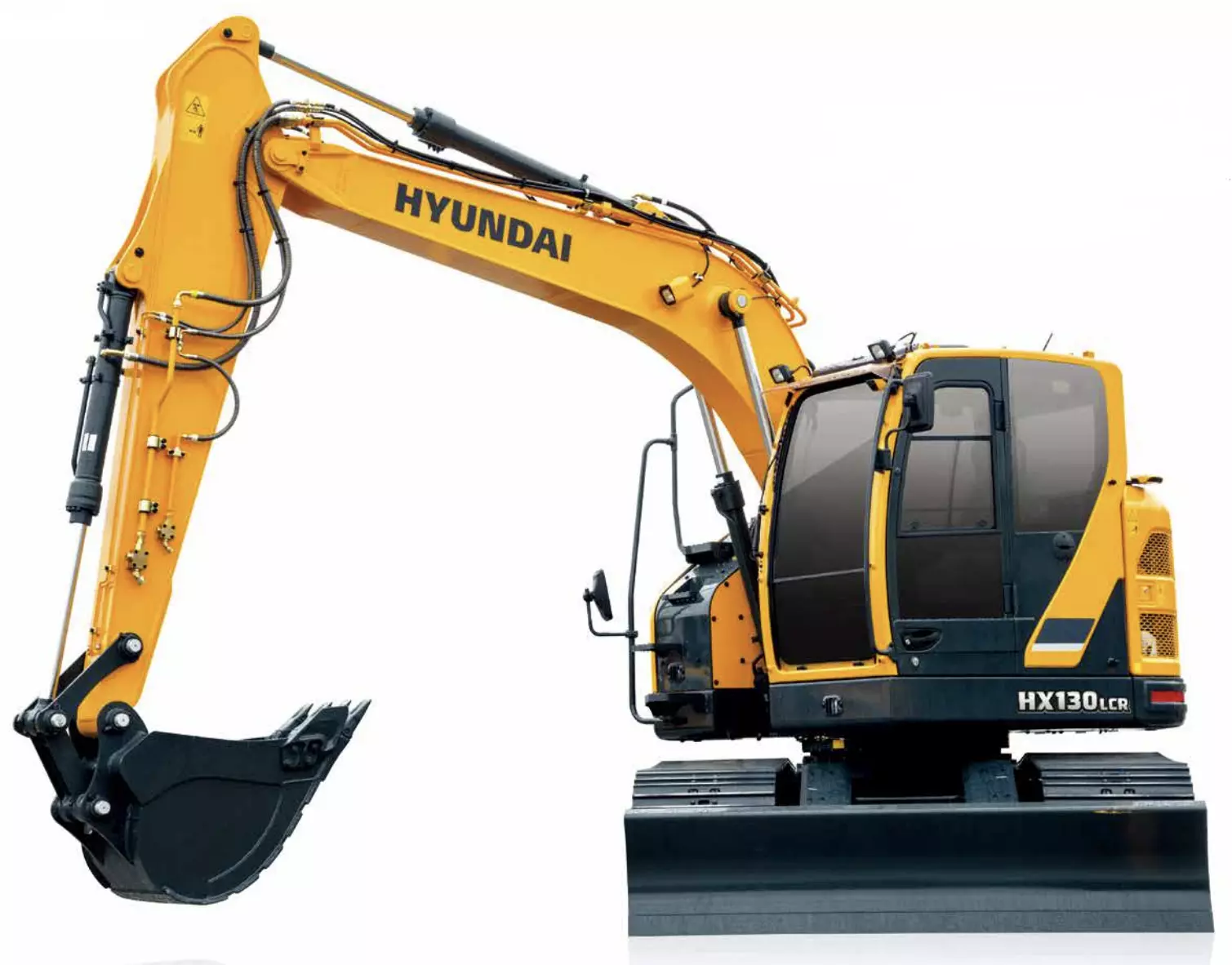 Hyundai HX130LCR, Гусеничные экскаваторы