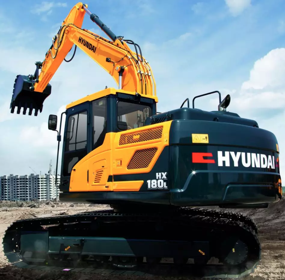 Hyundai HX180L, Гусеничные экскаваторы