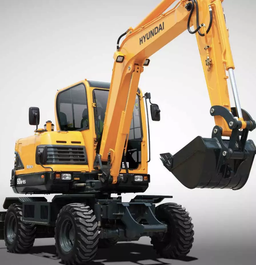 Hyundai R60W-9S, Мини-экскаваторы