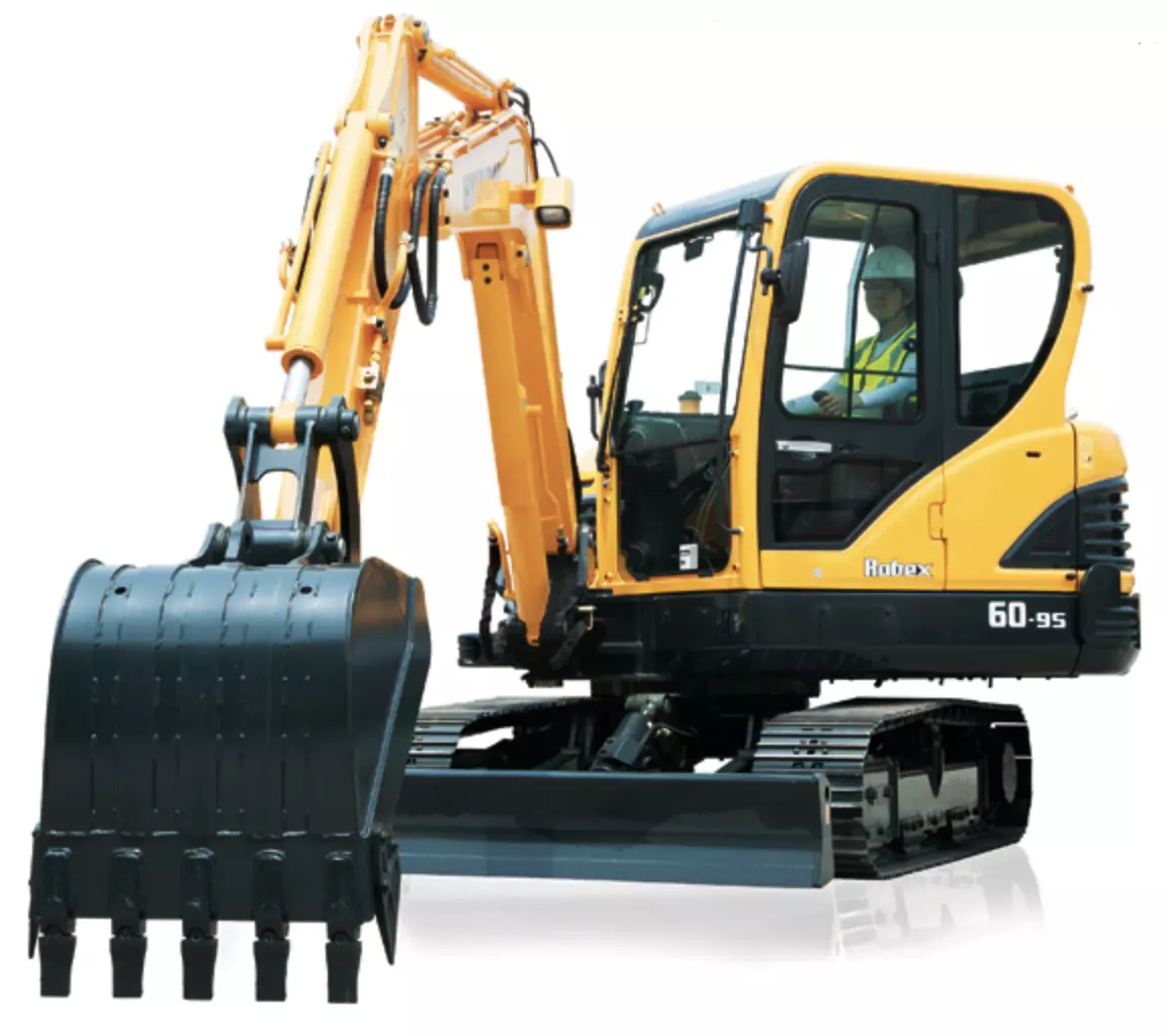 Hyundai R60-9S, Мини-экскаваторы