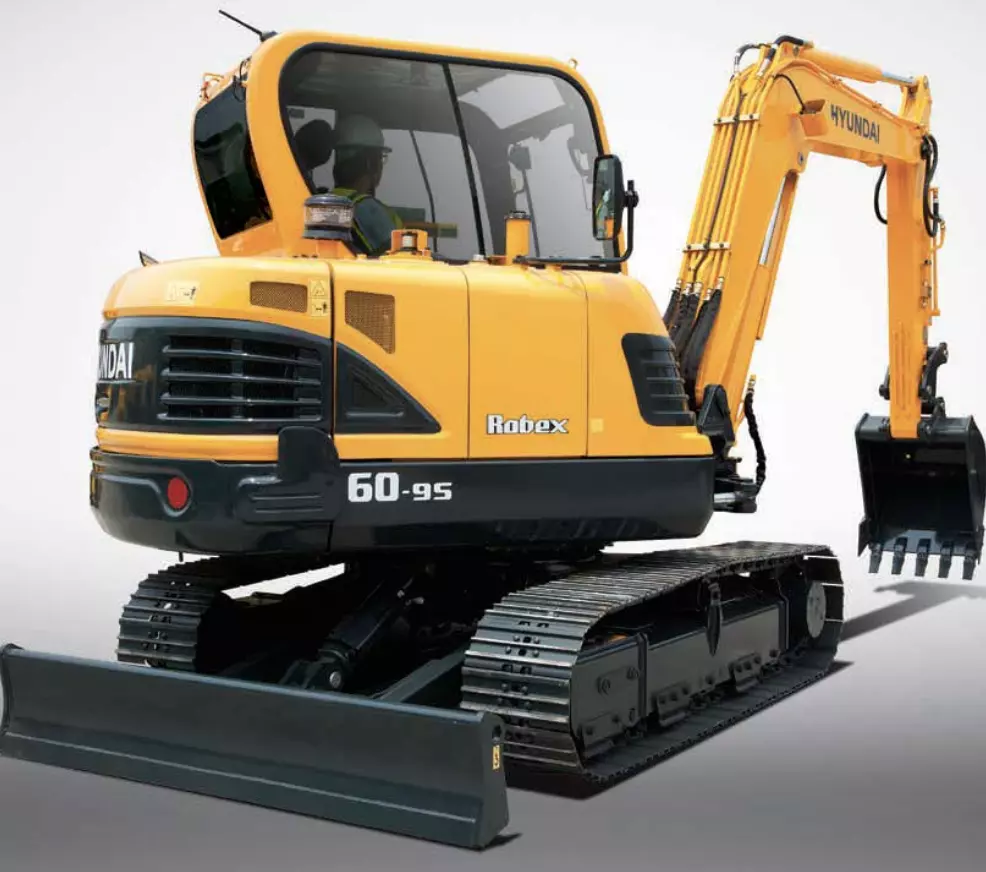 Hyundai R60-9S, Мини-экскаваторы