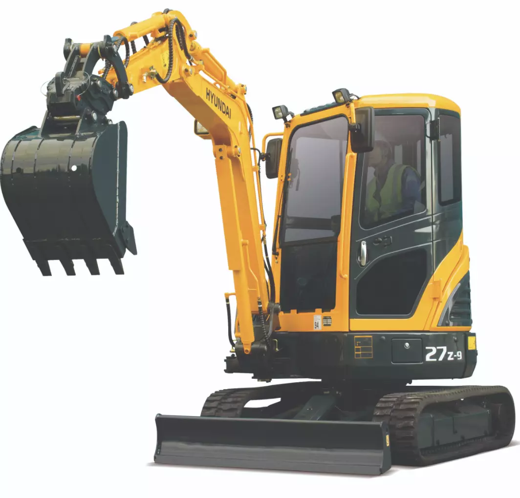 Hyundai R27Z-9, Мини-экскаваторы