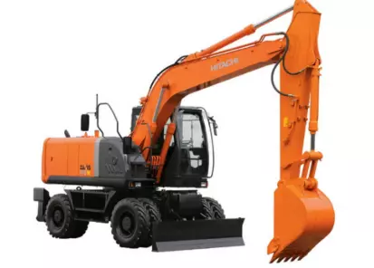 Hitachi ZX180W, Колесные экскаваторы