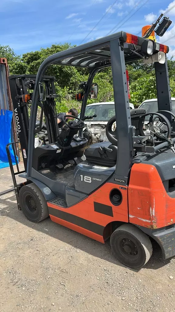 TOYOTA 8FG18, Вилочные автопогрузчики