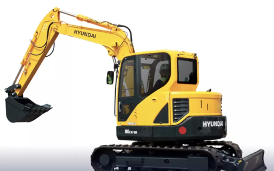 Hyundai R60CR-9A, Мини-экскаваторы